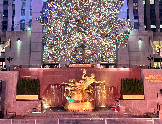 록펠러 센터 &ndash; 뉴욕 크리스마스의 상징 크리스마스트리