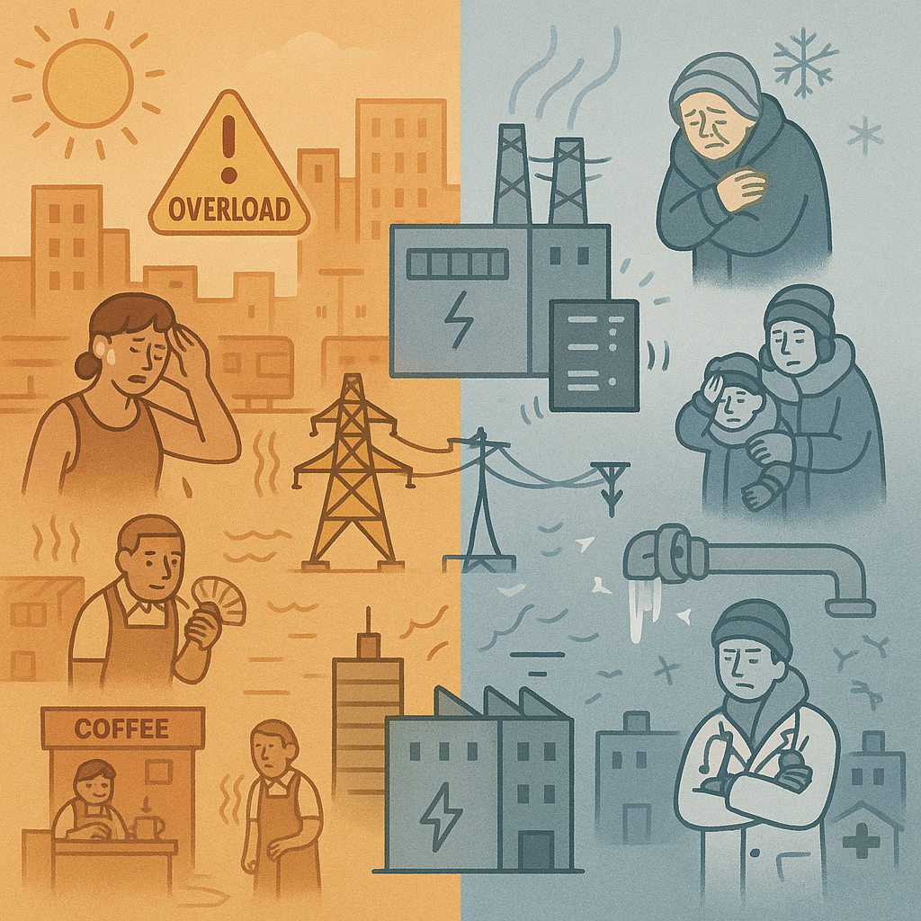 기후재난 시대, 에너지 인프라의 새로운 위기