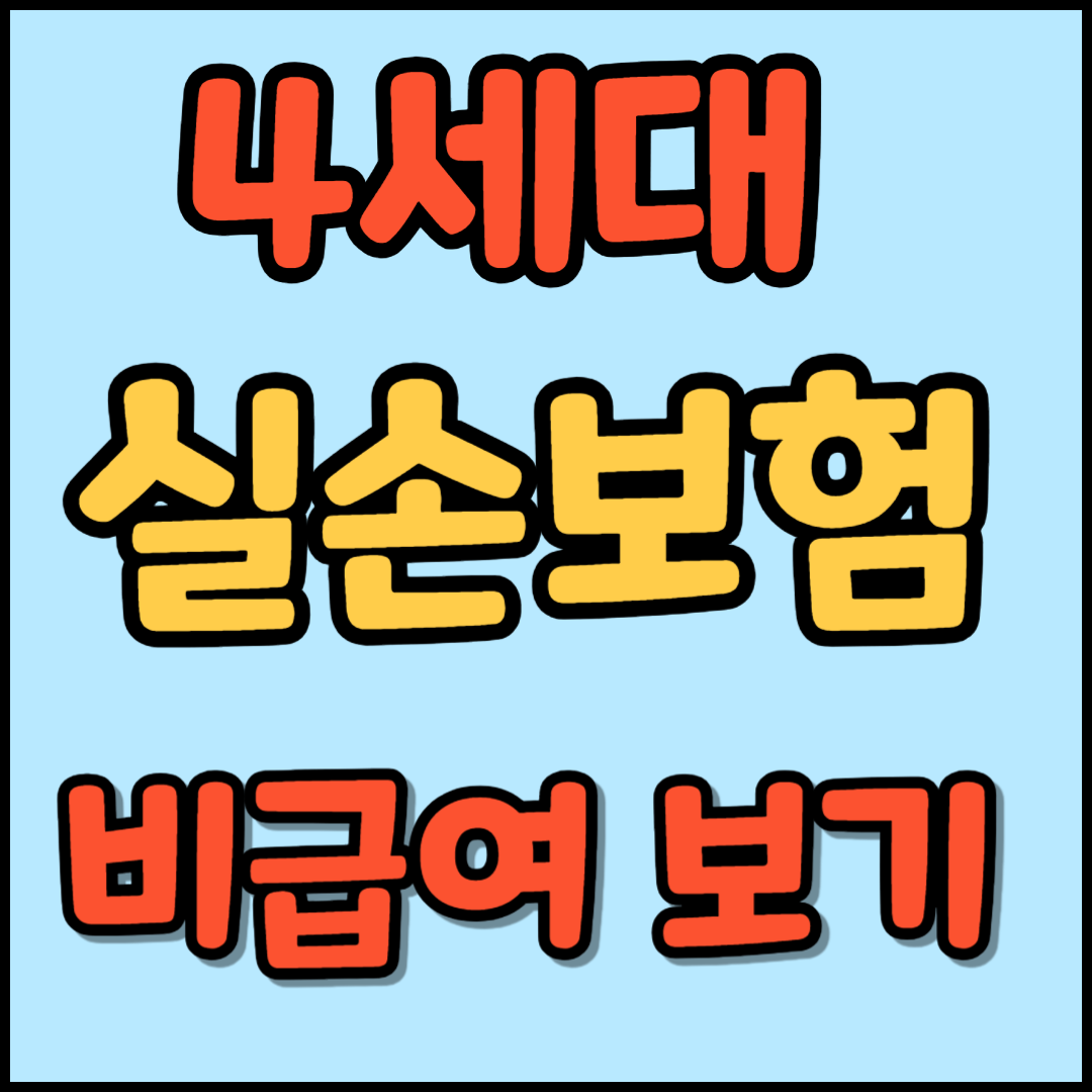 실손보험 비급여