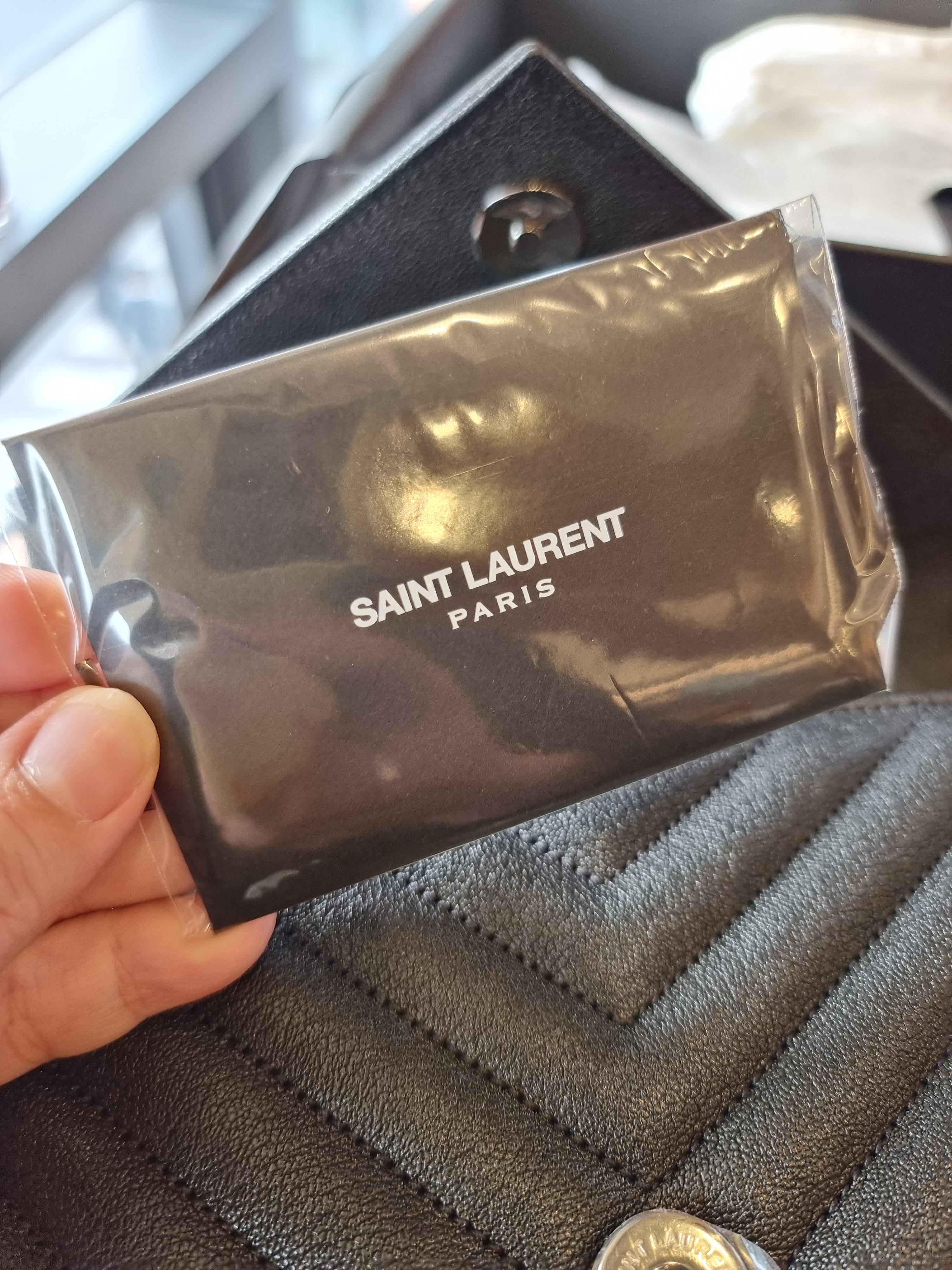 YSL 생로랑 마틀라세 컬리지 모노그램 생로랑 사첼백