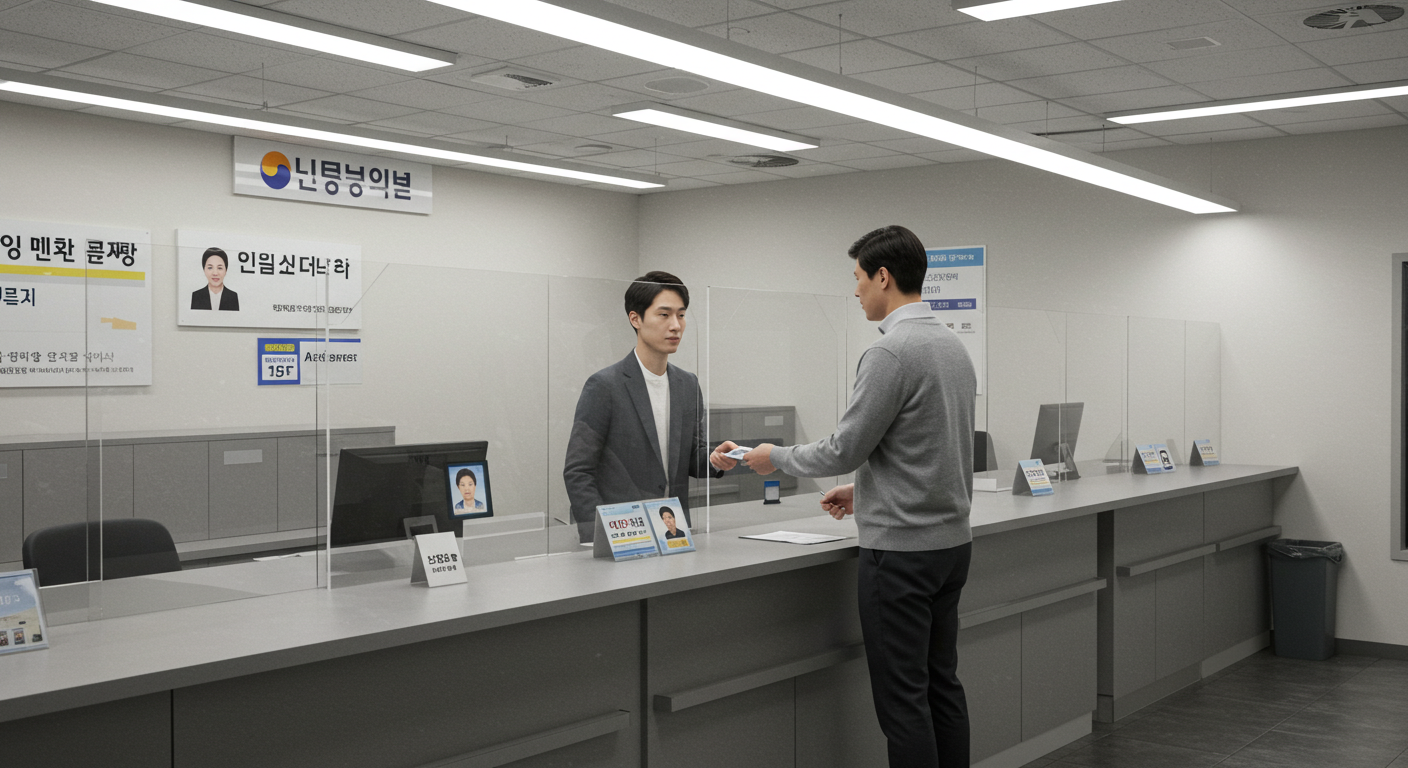주민등록증 재발급 신청 절차