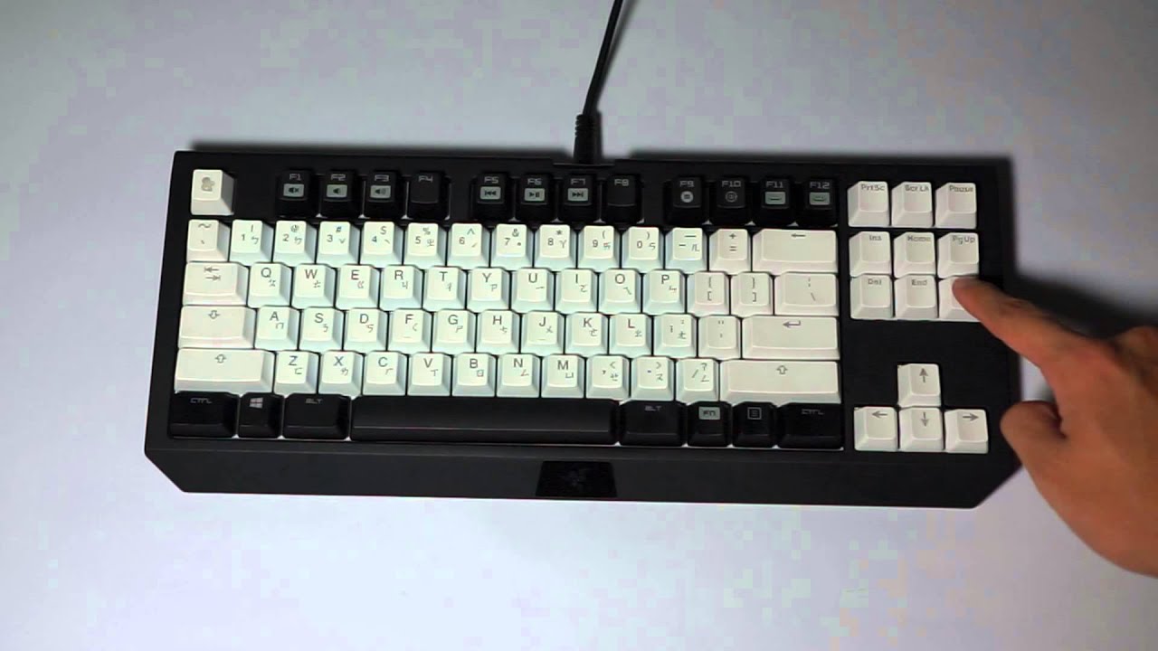 Razer BlackWidow Tournament Stealth Edition