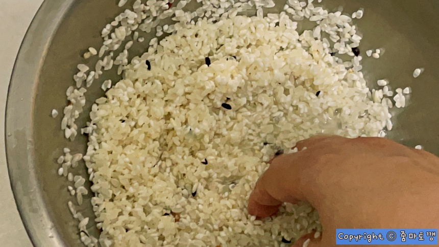쌀-씻기