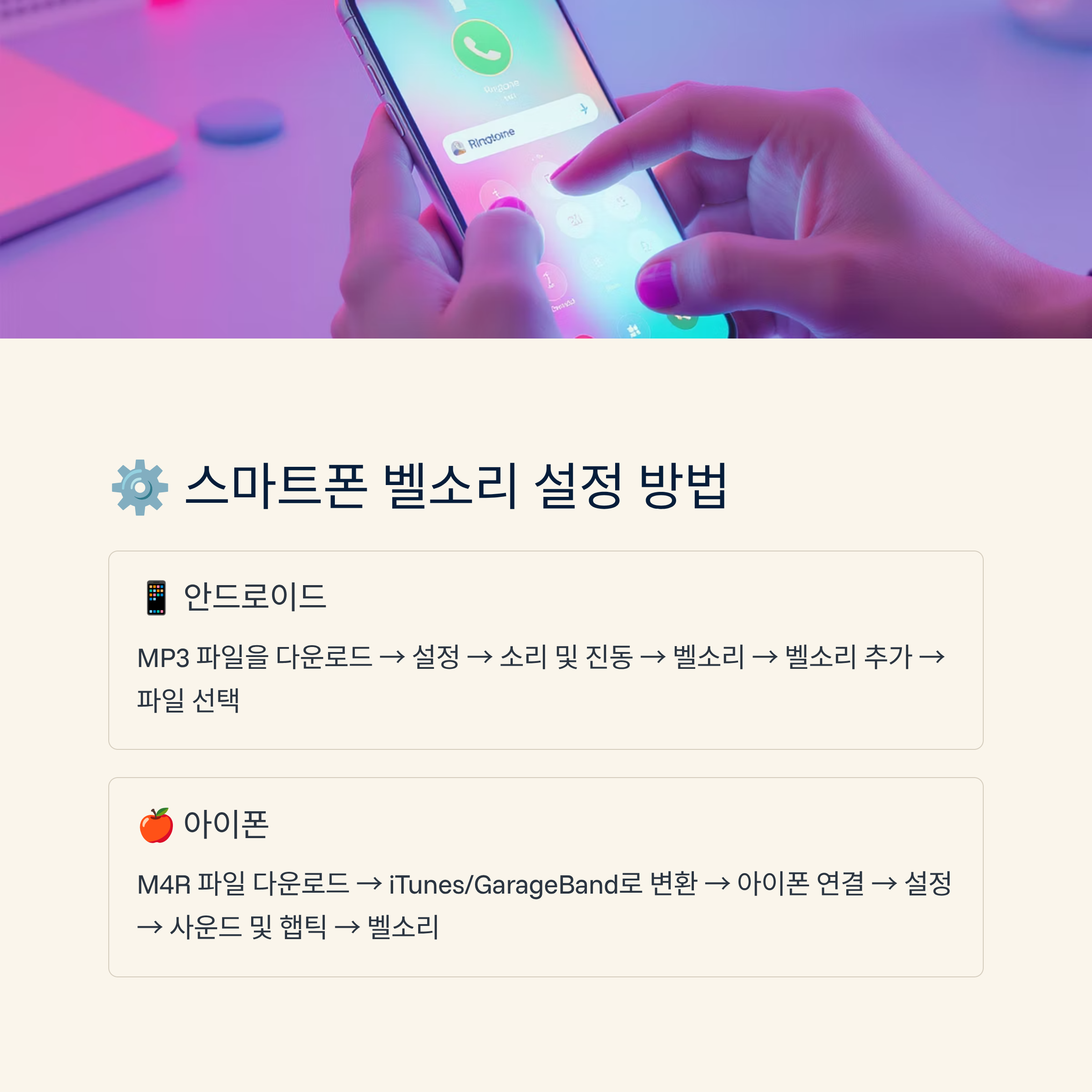 꿀팁 대방출! 벨소리 무료 다운로드 완벽 가이드 최신 & 안전 BEST 5 (아이폰/안드로이드)