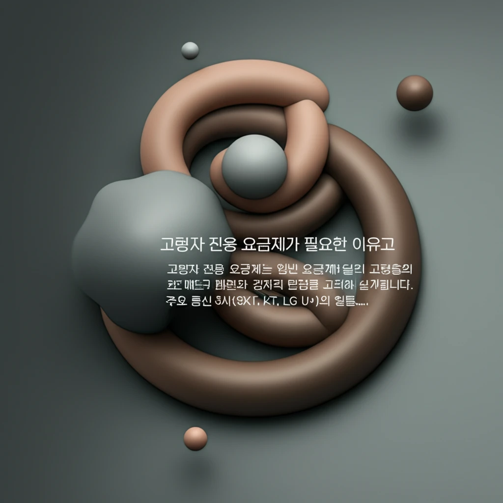 어르신 스마트폰 요금제, 통신비 절약..