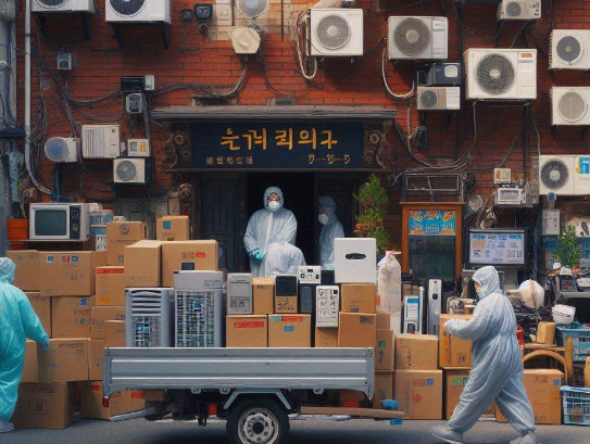 e순환거버넌스 누리집 홈페이지 폐가전 무상수거 서비스