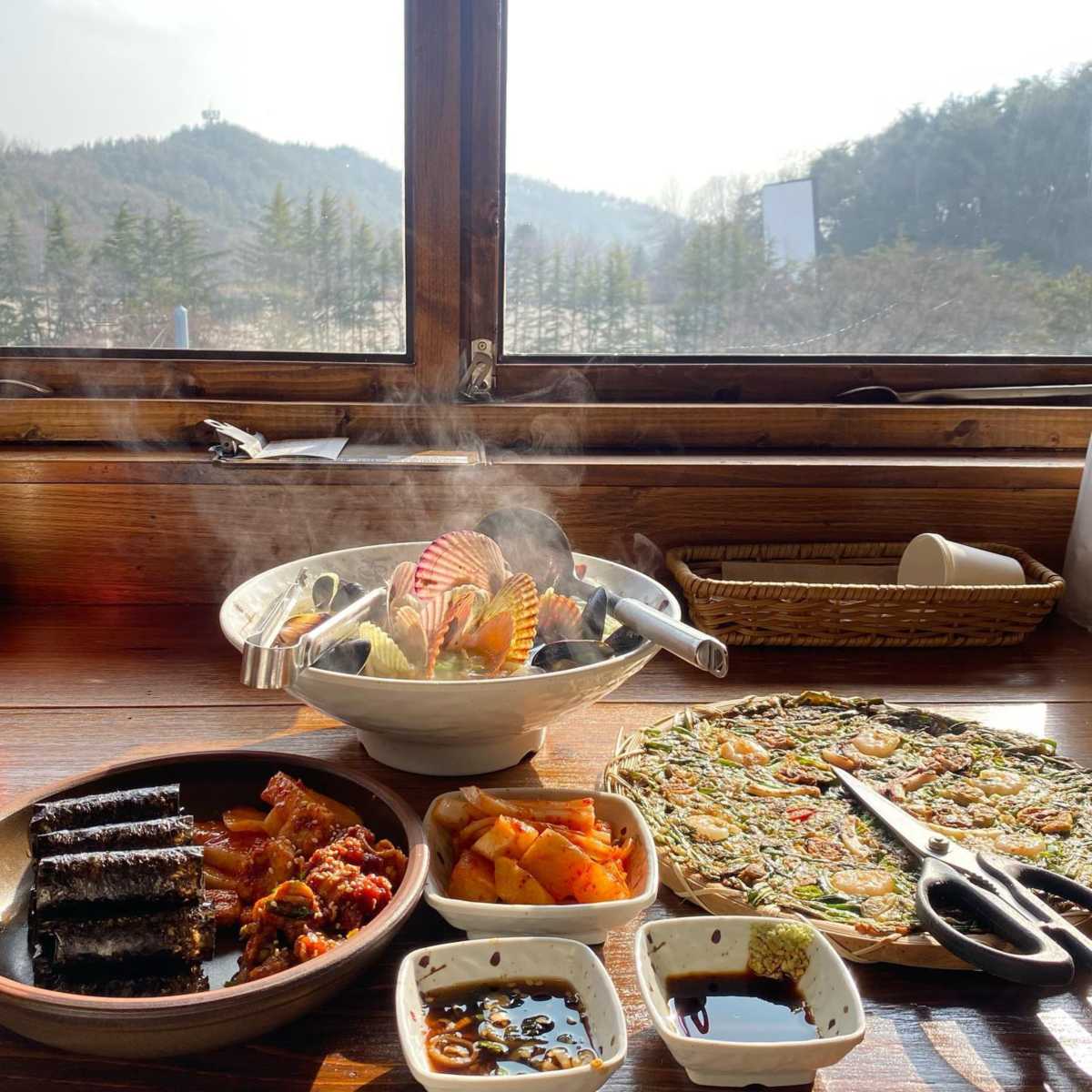 설산뷰 카페 TOP 5 (올바릇 나사리식당)