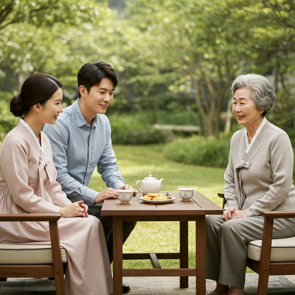 처가 장모님과 관계 개선