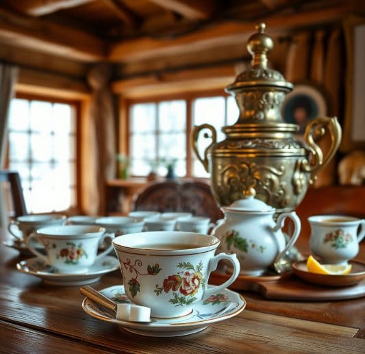 러시아 &ndash; 차이(Чай)와 사모바르(전통 주전자) 문화