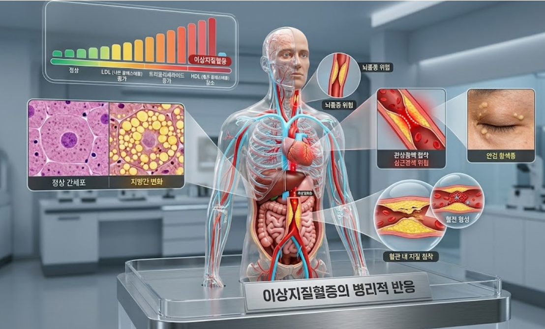 중년 콜레스테롤 관리