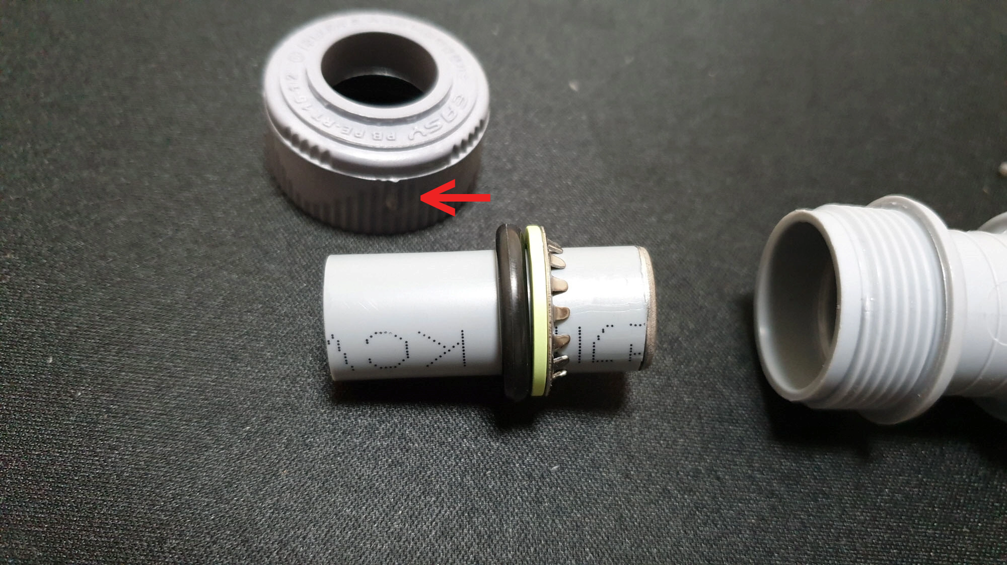 파이프 자른 모습