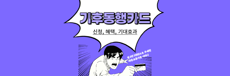 기후동행카드 1