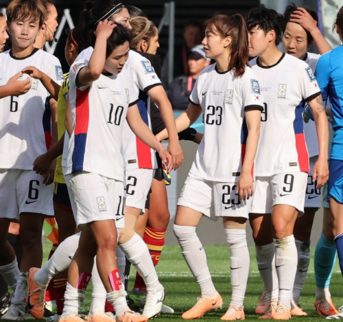 알트태그-여자축구 대표 선수들