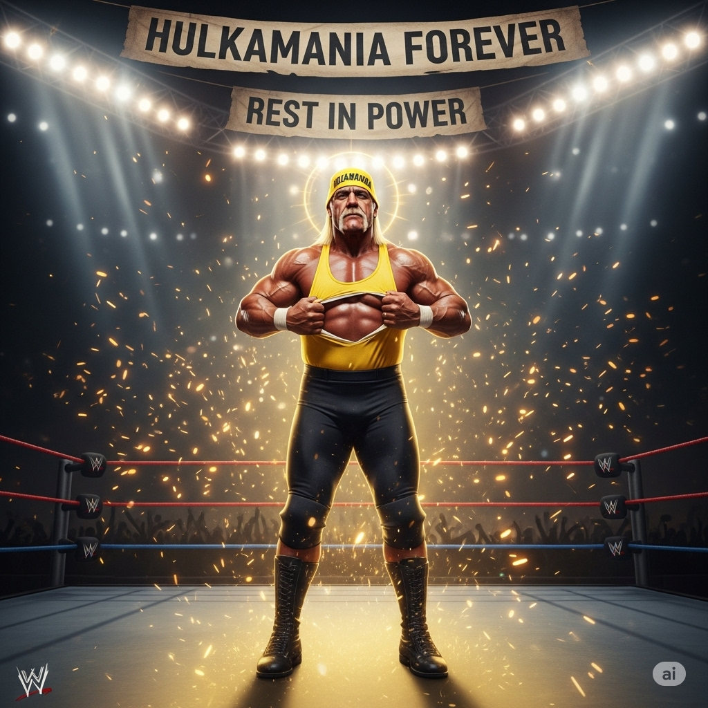 레슬링 아이콘 헐크 호건 님, 71세로 영면... 대한민국에도 '헐크매니아'를 남기다