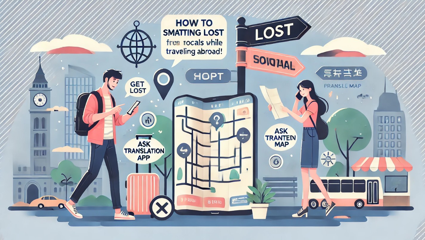 해외에서 길을 잃었을 때 &ndash; 스마트하게 해결하는 법