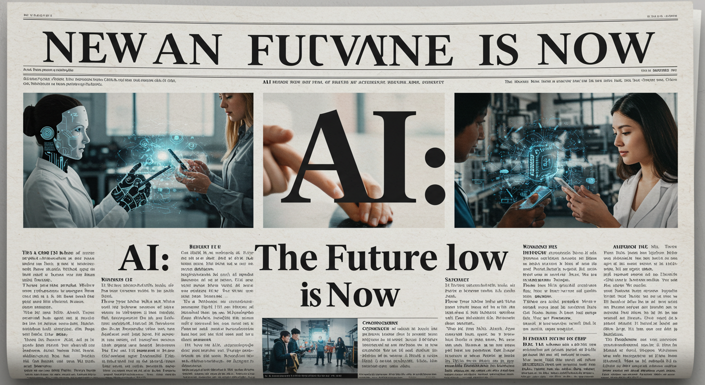 AI가 바꾸는 뉴스 기사 작성과 저널리즘의 미래