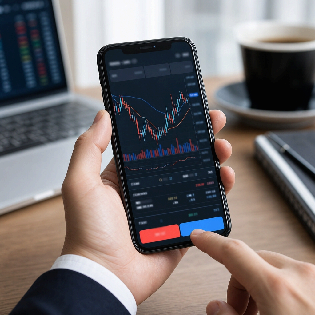 증권사 앱으로 ETF 매수하는 스마트폰 화면 예시