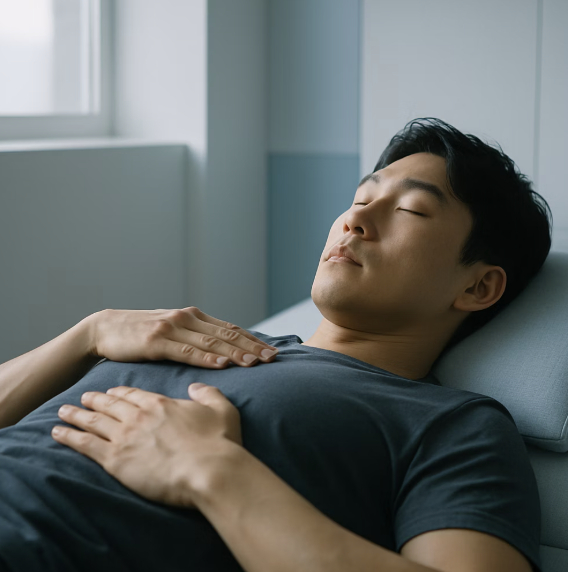 주요 호흡 근육 훈련&amp;#44; 복식 호흡