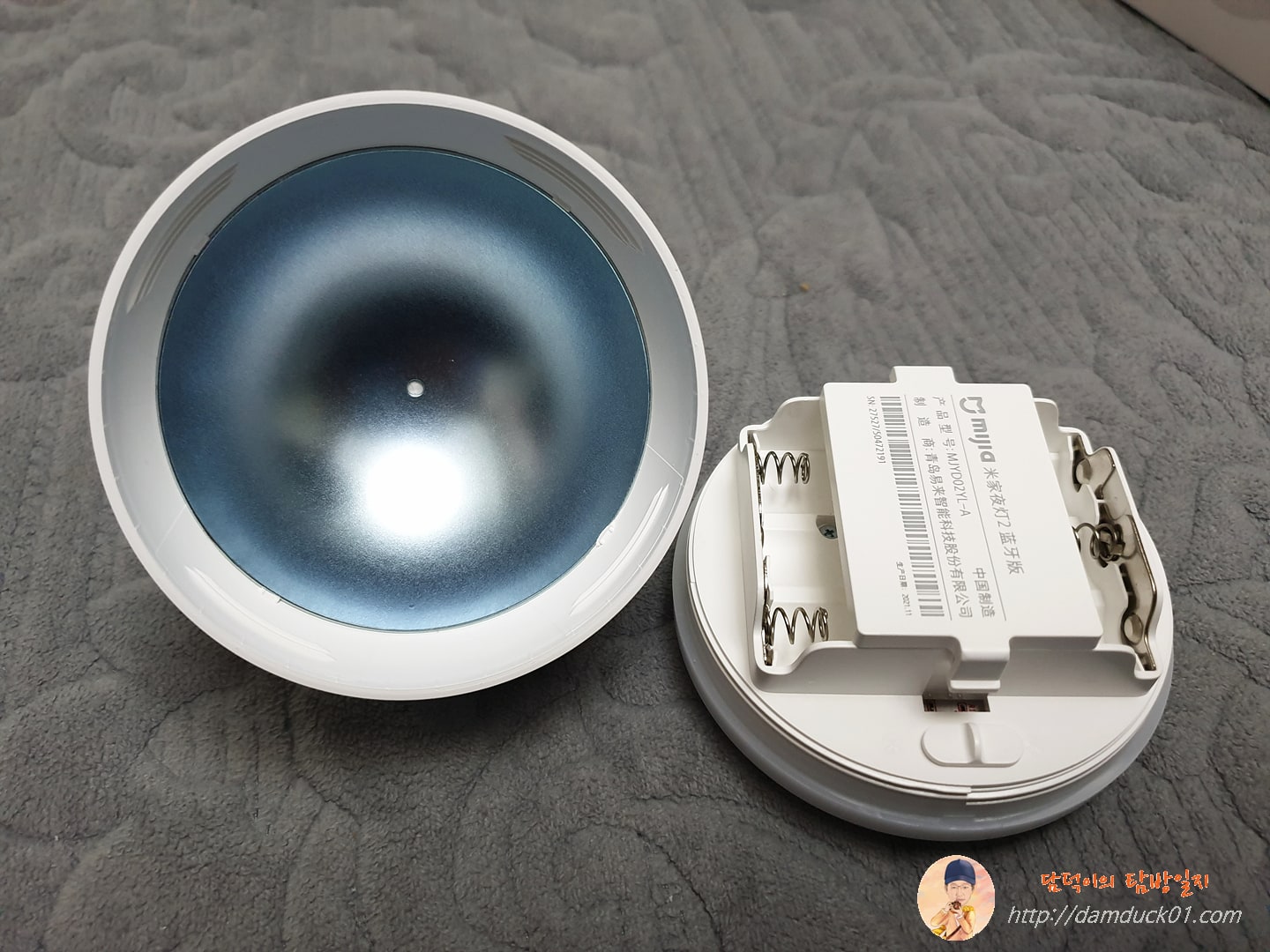 샤오미 미지아 LED 2세대 스마트 센서등 AA 건전지 사용