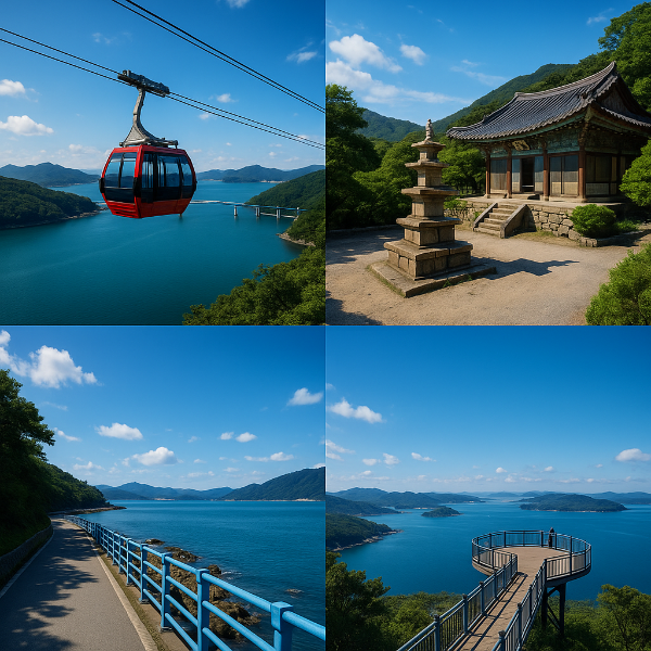 경남 사천 여행 가볼 만한 곳 BEST 4 - 케이블카부터 고찰까지!