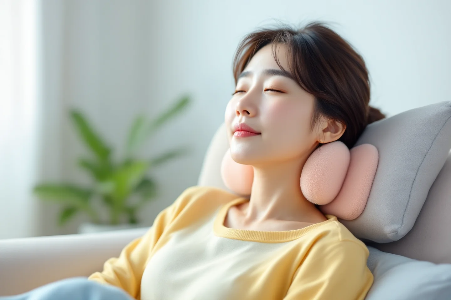 집에서 해볼 수 있는 뒤통수 통증 완화법 🏡
