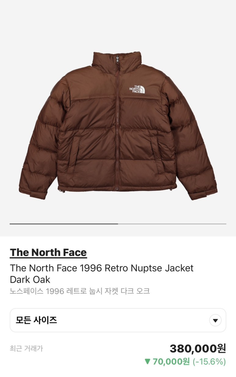 노스페이스 눕시 노벨티 다크 오크