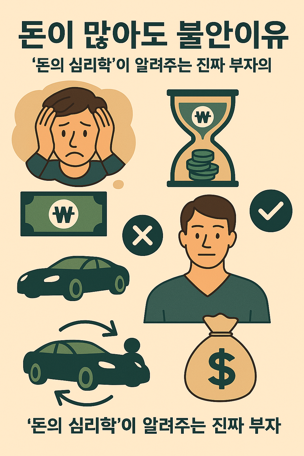 돈이 많아도 불안한 이유&rdquo; &mdash; 『돈의 심리학』이 알려주는 진짜 부자의 조건