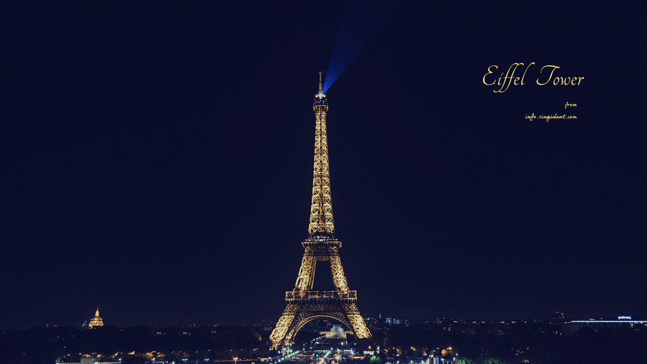 07 에펠탑 C - Eiffel Tower 도시야경배경화면