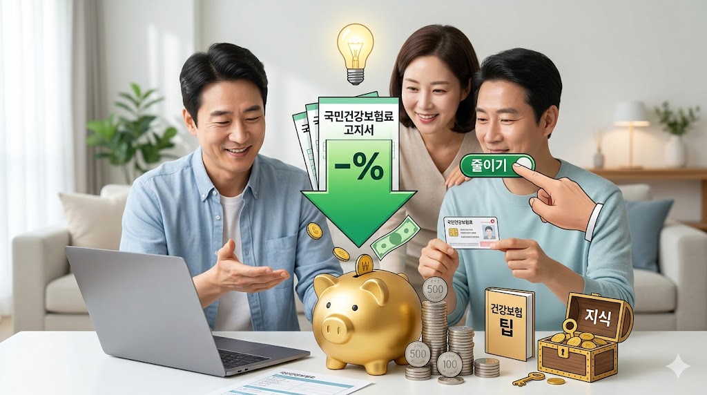 건강보험료 줄이는 방법, 아는 사람만 돈 아낍니다