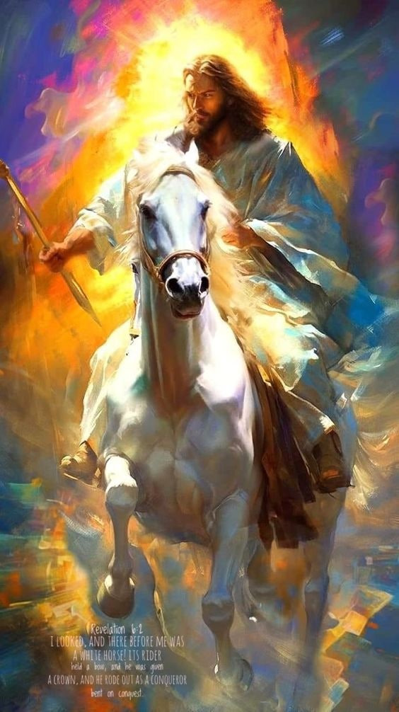 화염을 품으시는 예수님 사진