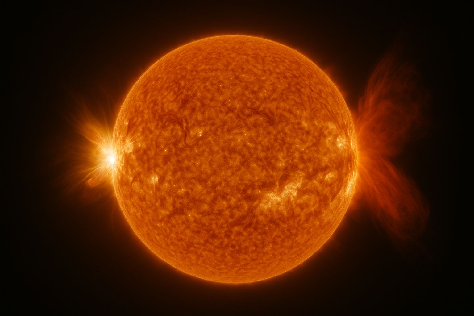 태양 플레어와 코로나