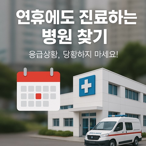 연휴에 문여는 진료병원