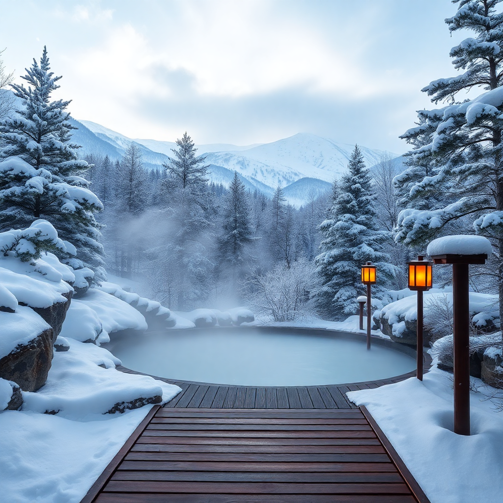 겨울에 즐기는 온천 여행지