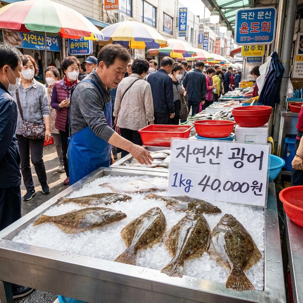 최신 도다리 시세 전망 및 가성비 소비 전략