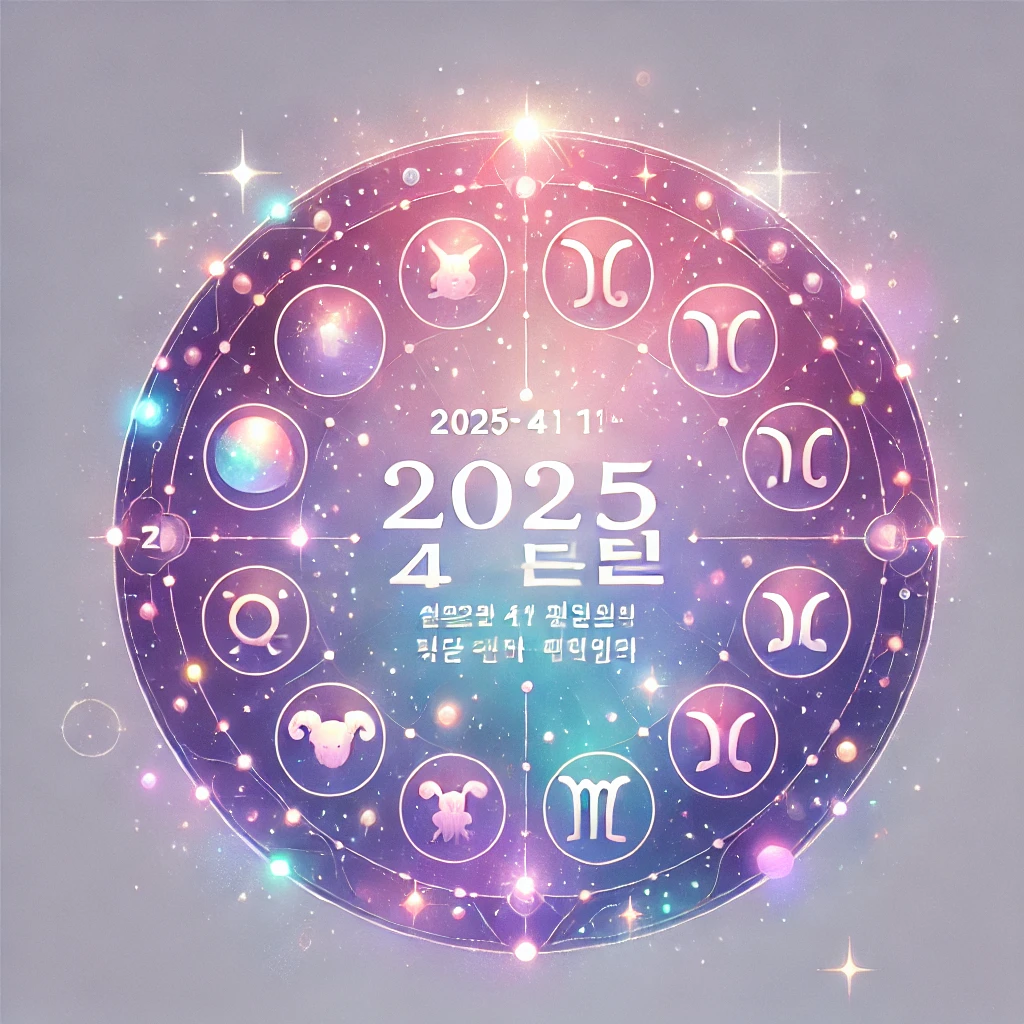 2025년 4월 11일 별자리 운세