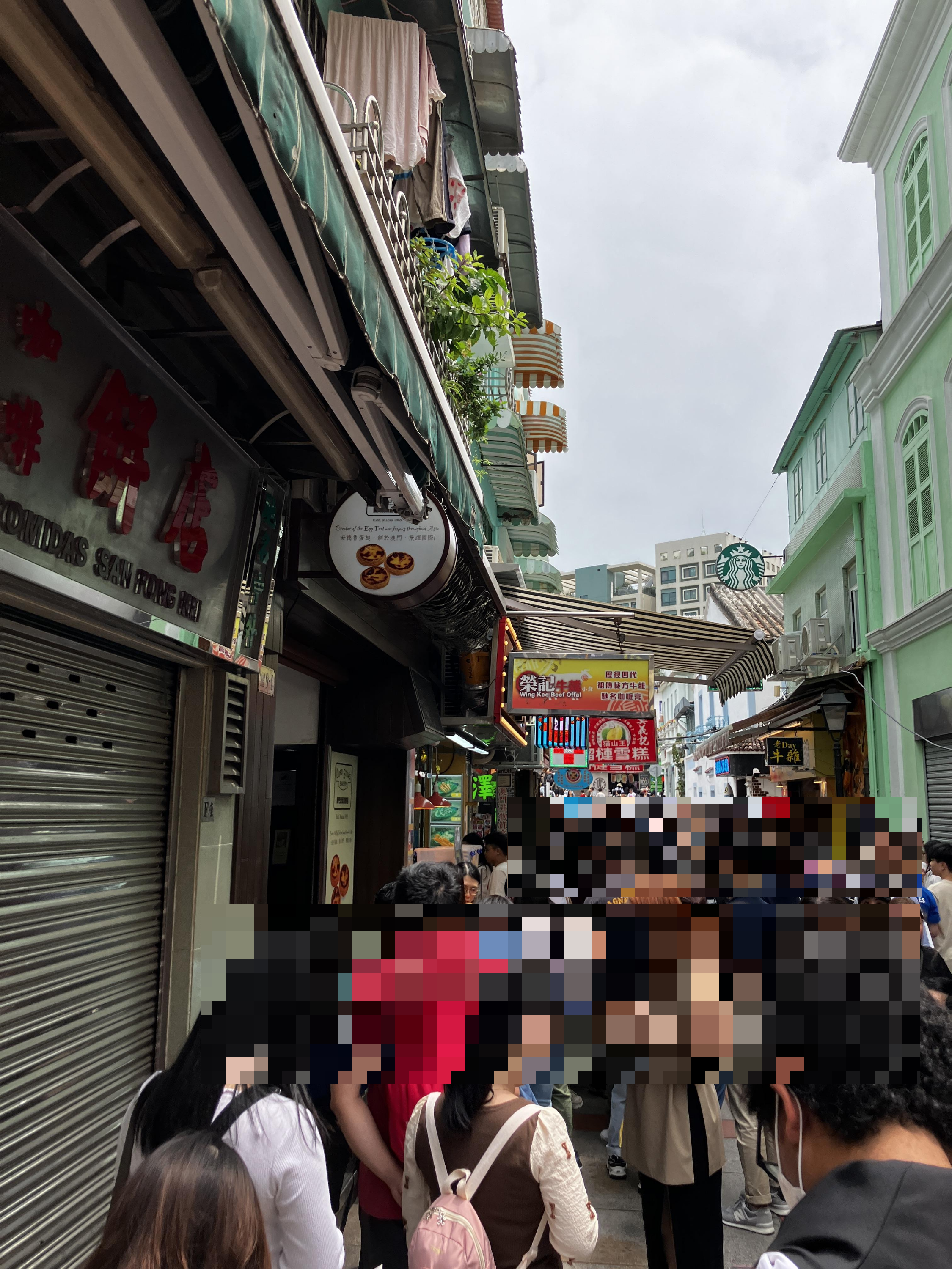 마카오 타이파 로드스토우 에그타르트 맛집