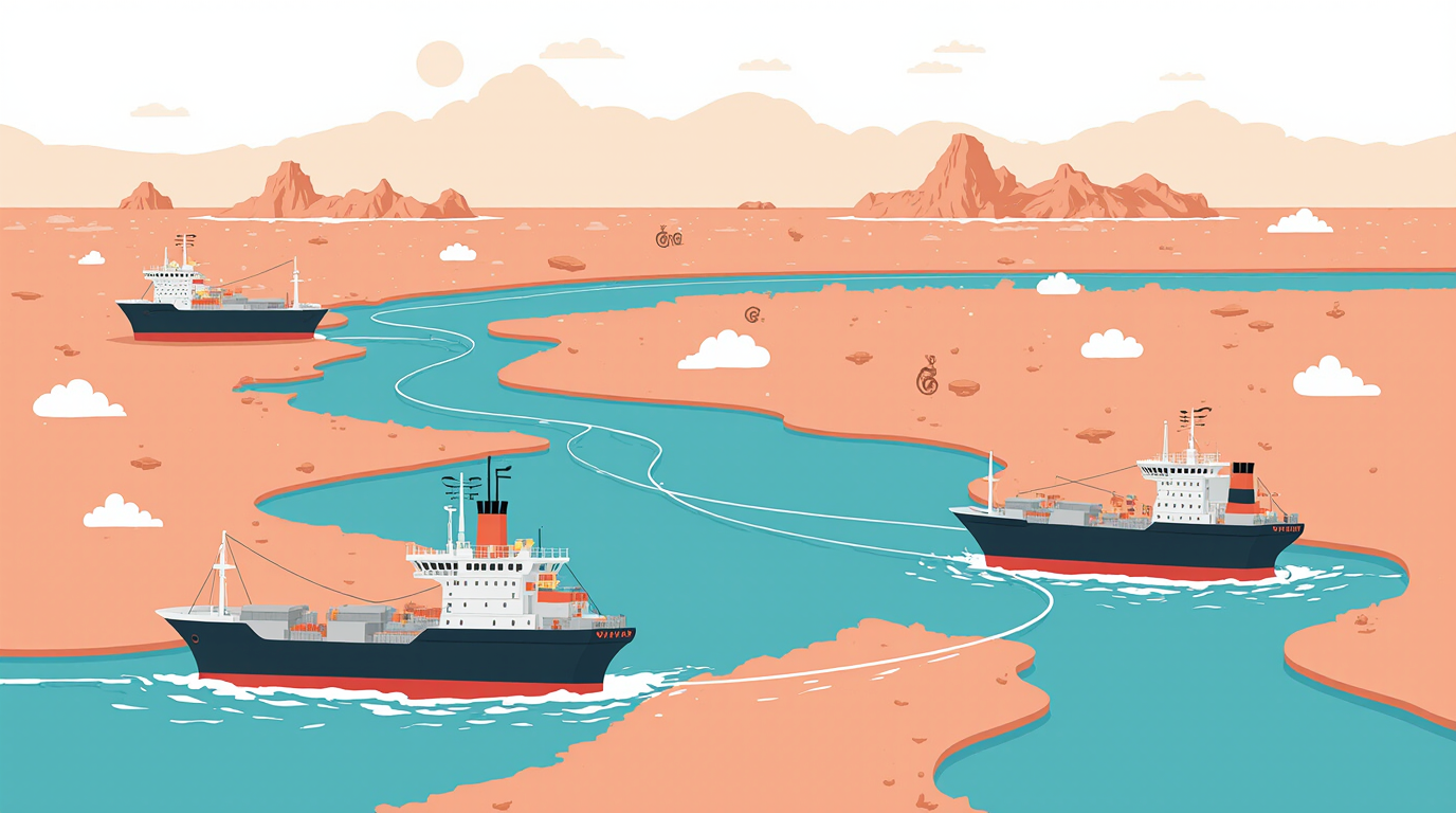 호르무즈 해협 물류