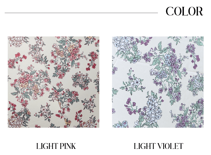 닥스 핑크플라워 우양산 컬러