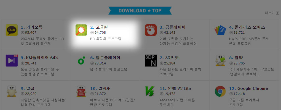 고클린다운로드