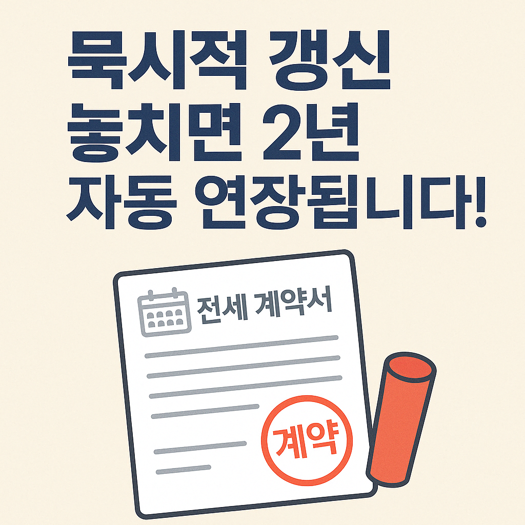주택임대차보호법 묵시적 갱신 계약 자동연장 썸네일_50pluslife