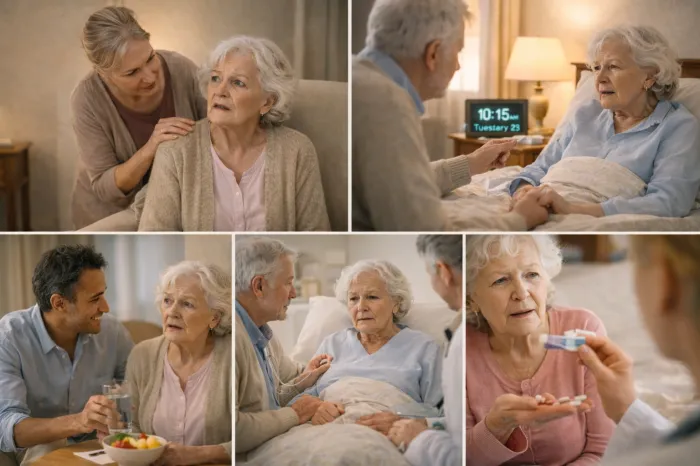 노인 섬망 증세