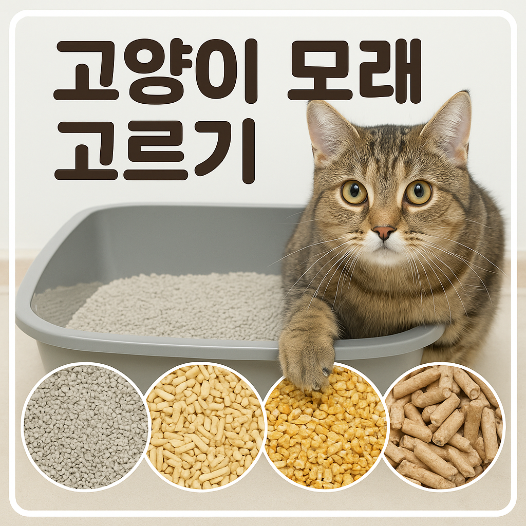 고양이모래고르기,Choosing cat litter