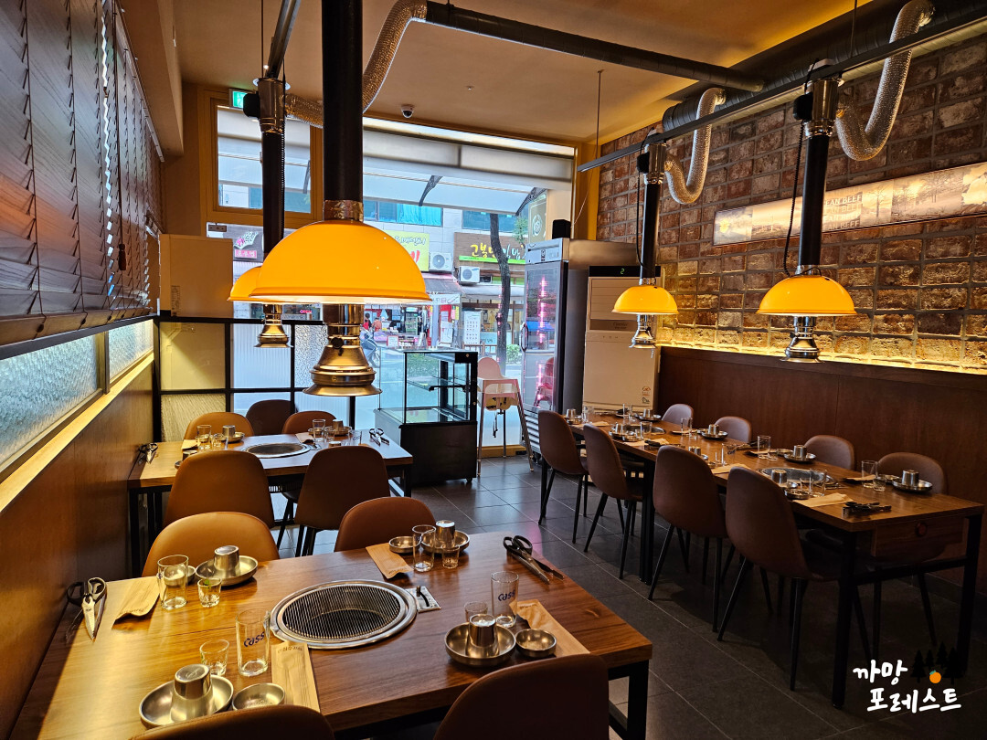 영통 태백 한우 실비 내부