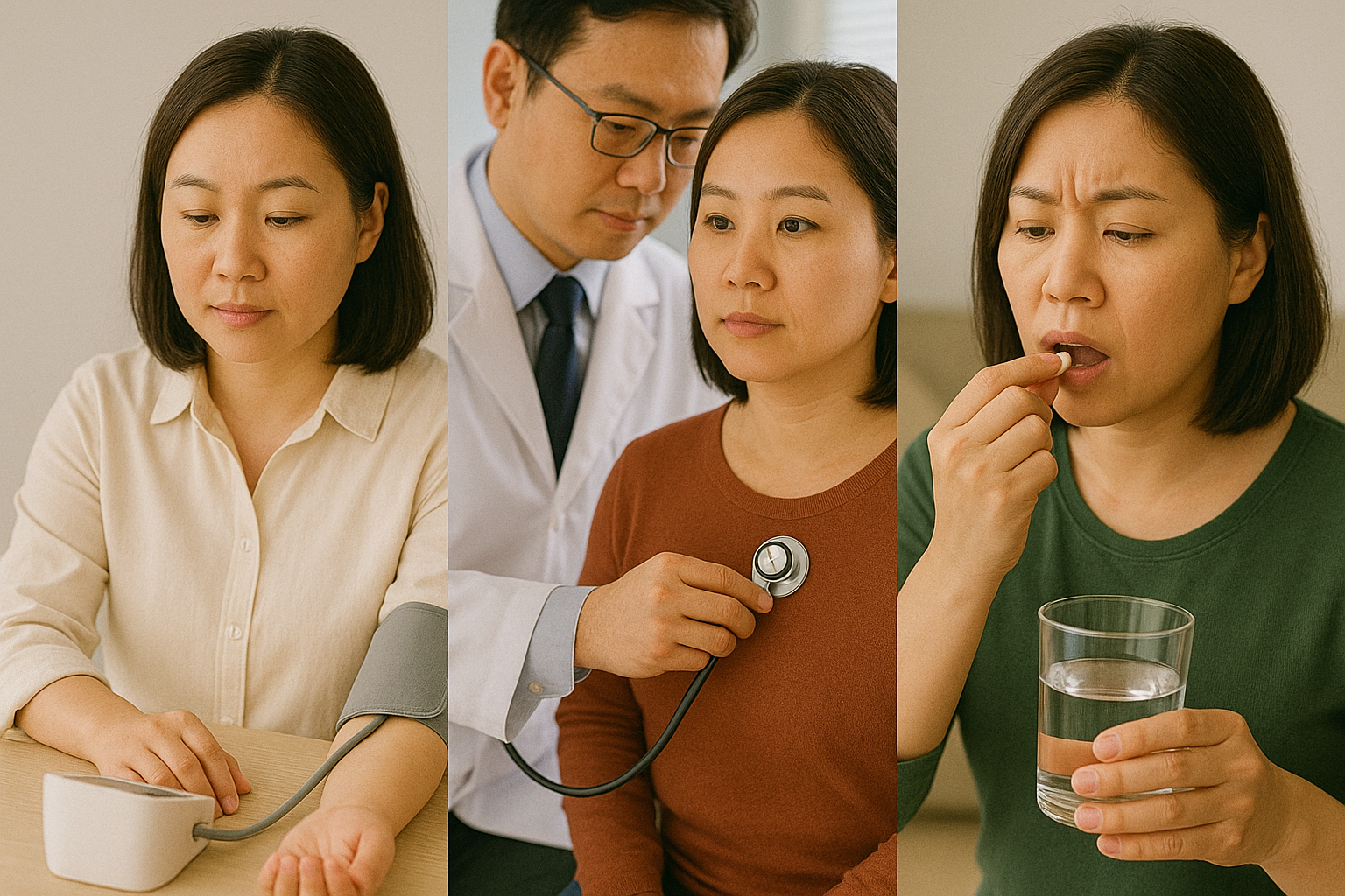 갱년기 여성 고혈압 관리와 예방법