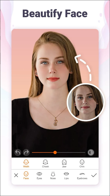 Hotune Body Editor - 페이스 인물사진