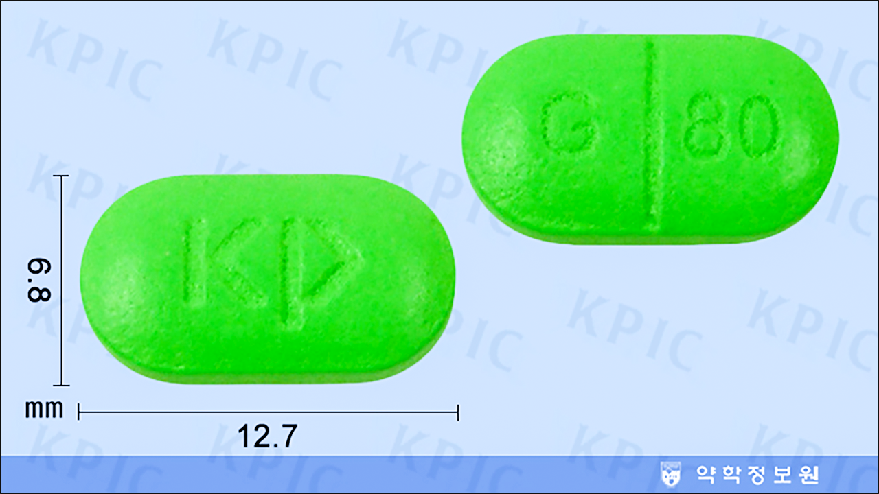 진맥톤정(Ginmacton Tab.) 80mg