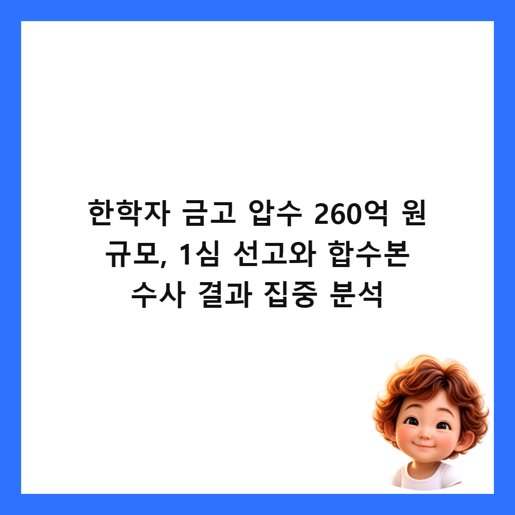 ννμ κΈκ³ μμ 260μ΅ μ κ·λͺ¨, 1μ¬ μ κ³ μ ν©μλ³Έ μμ¬ κ²°κ³Ό μ§μ€ λΆμ μΈλ€μΌ