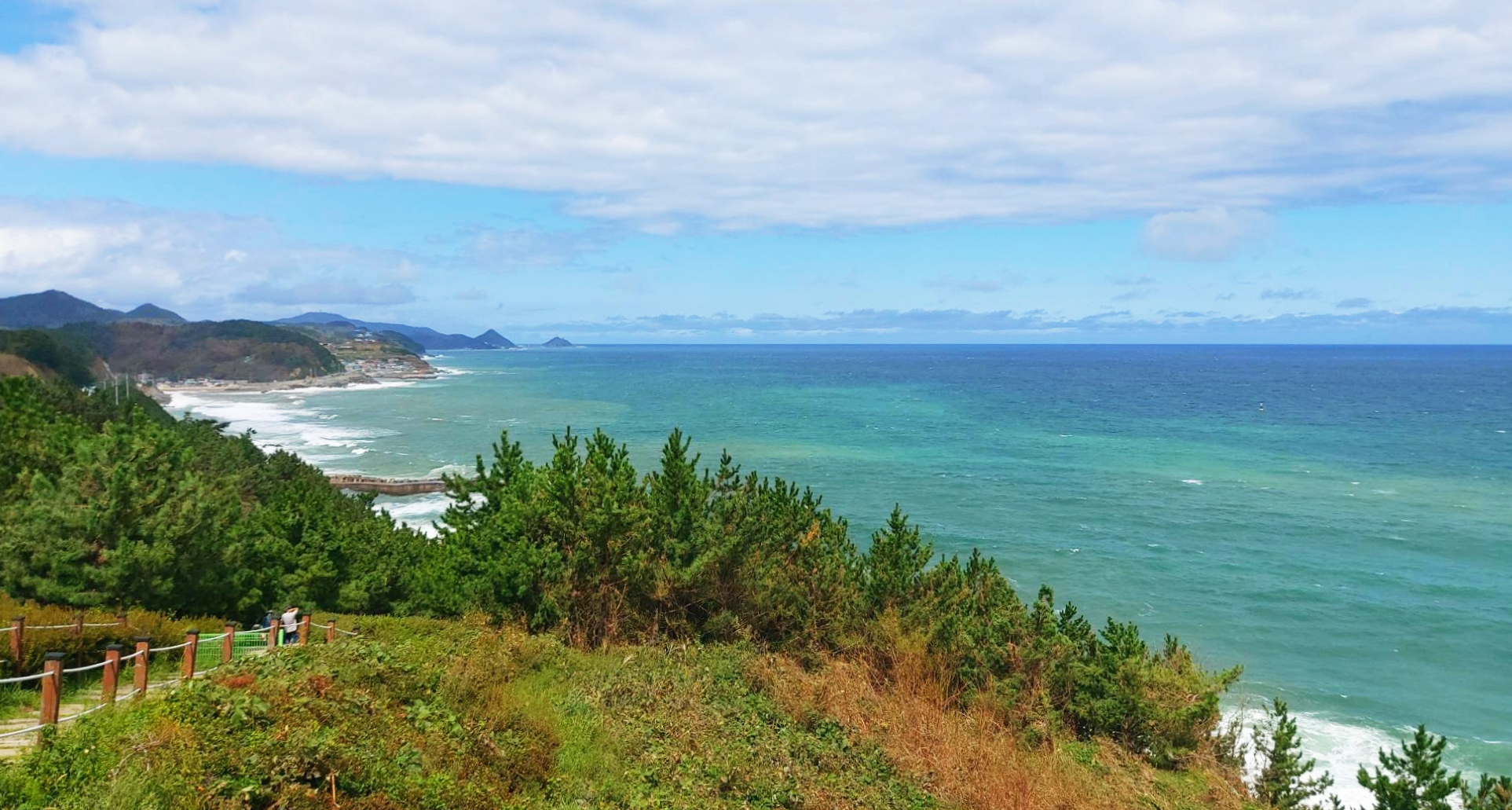 경북 영덕군 동해바다