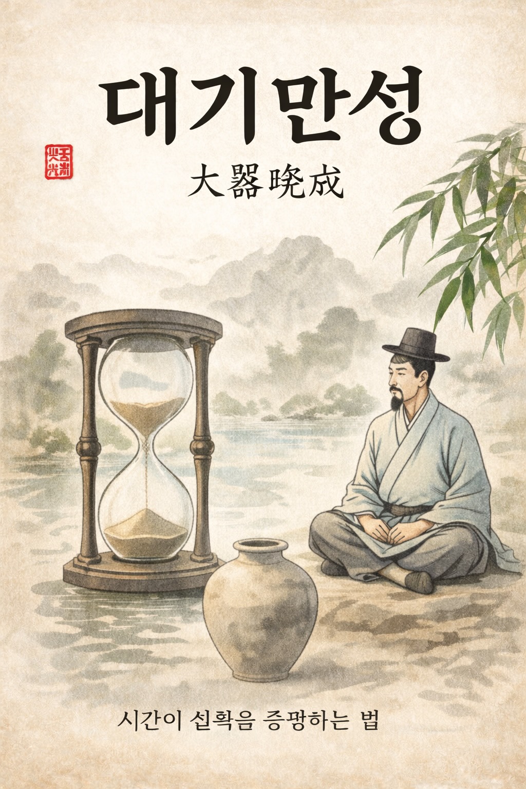 대기만성 사자성어 이미지