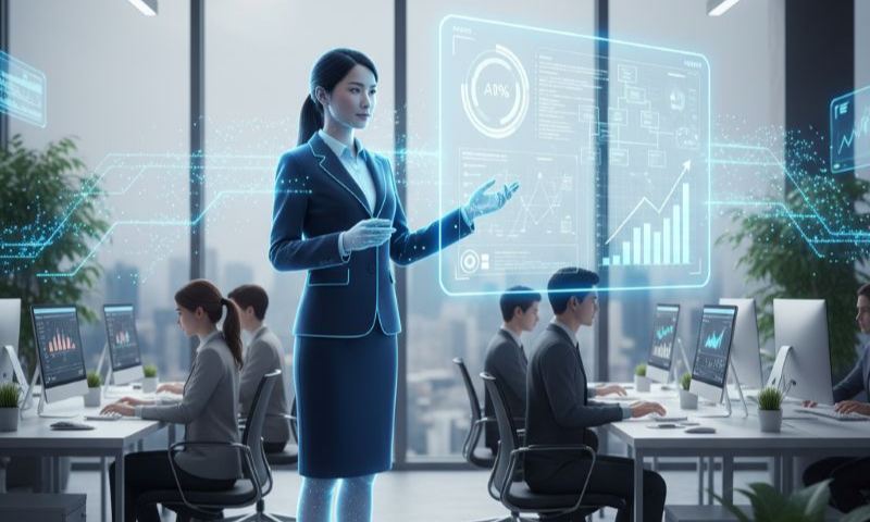 AI가 일상과 업무에서 많이 이용되는 미래